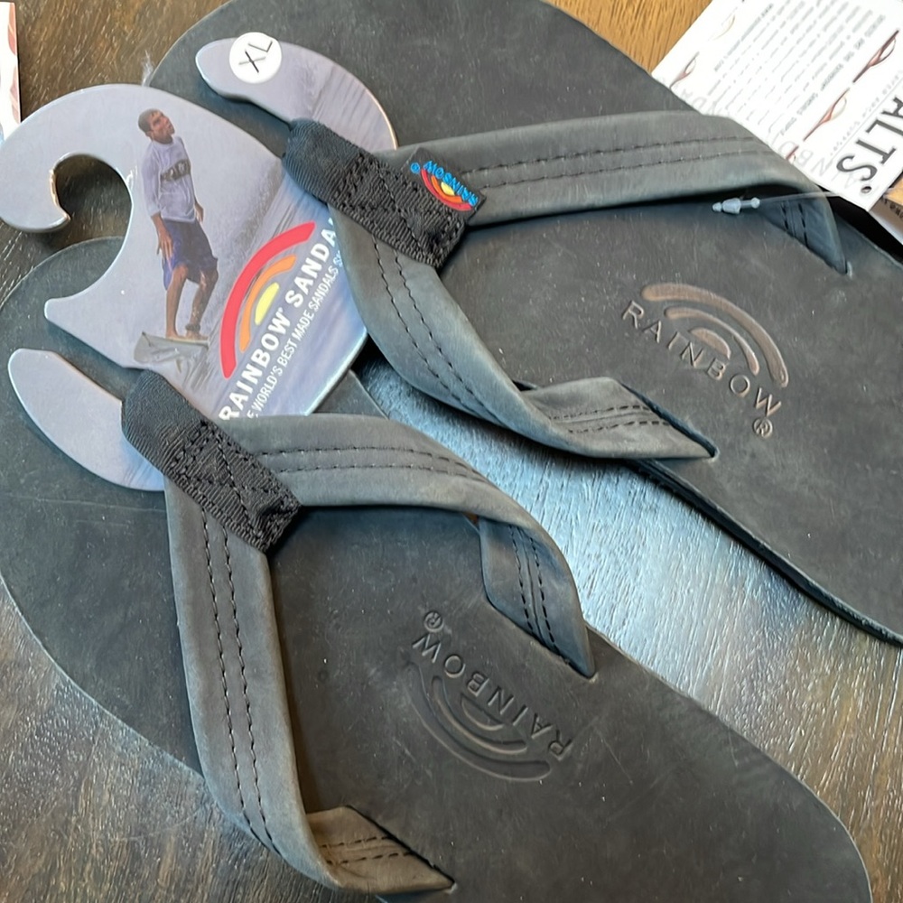 Rainbow premier leather flip flops - Picture 6 of 7